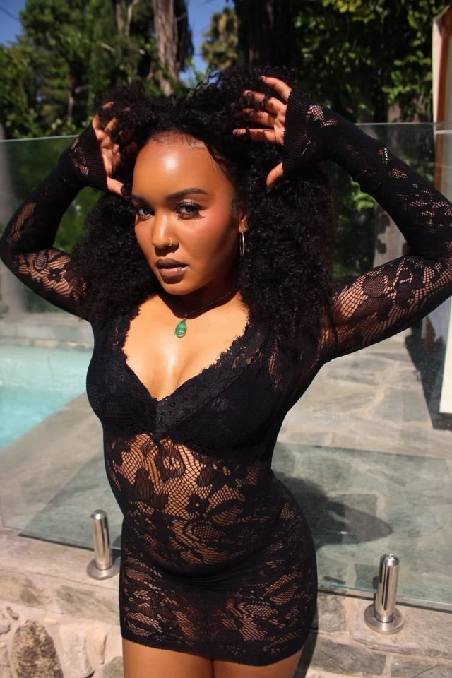‘Muse’ Body Stocking Dress