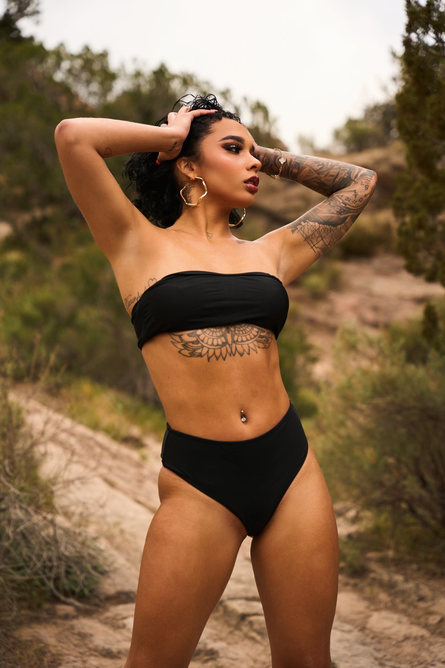 Dark Tide Bandeau Bikini