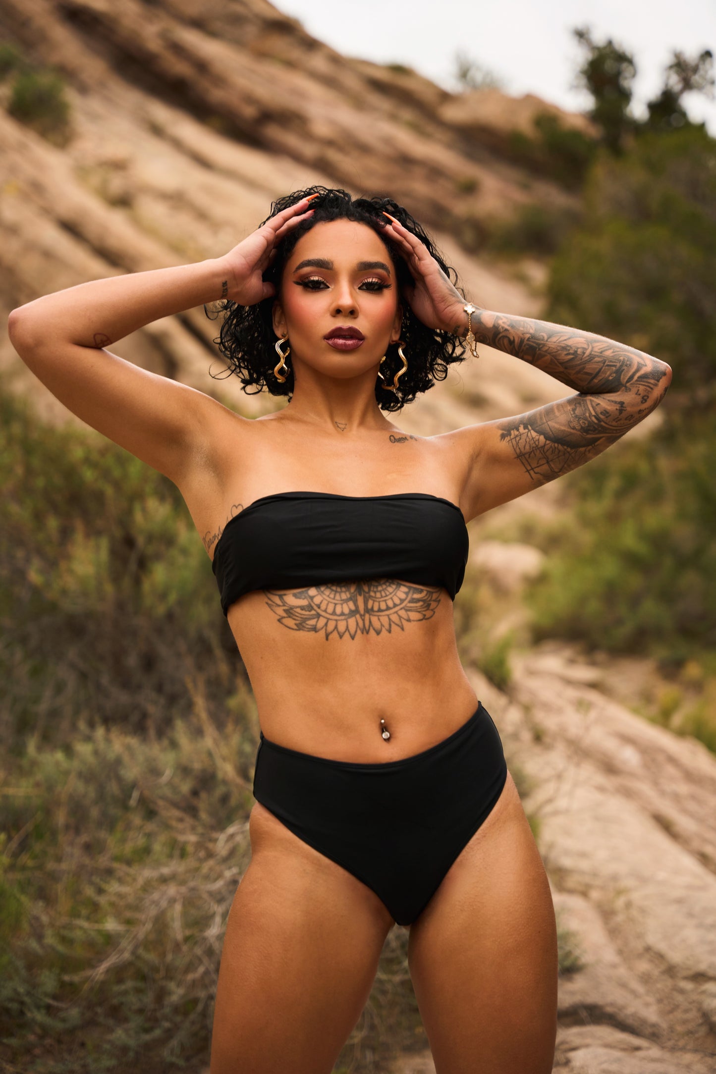 Dark Tide Bandeau Bikini